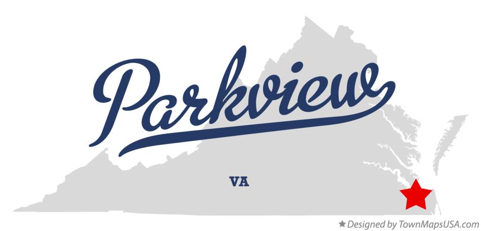 Map of Parkview Virginia VA