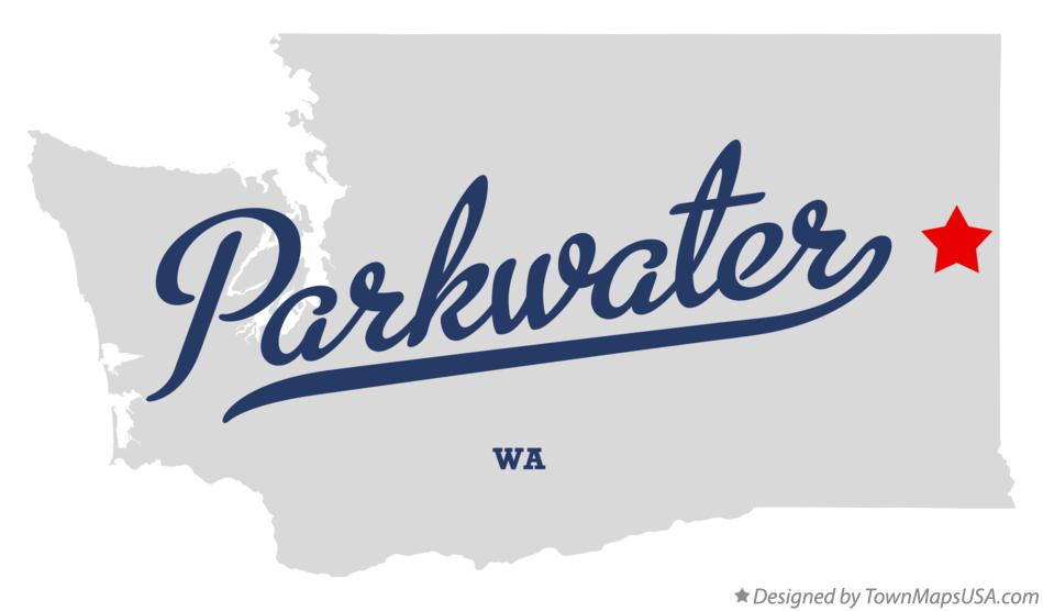 Map of Parkwater Washington WA