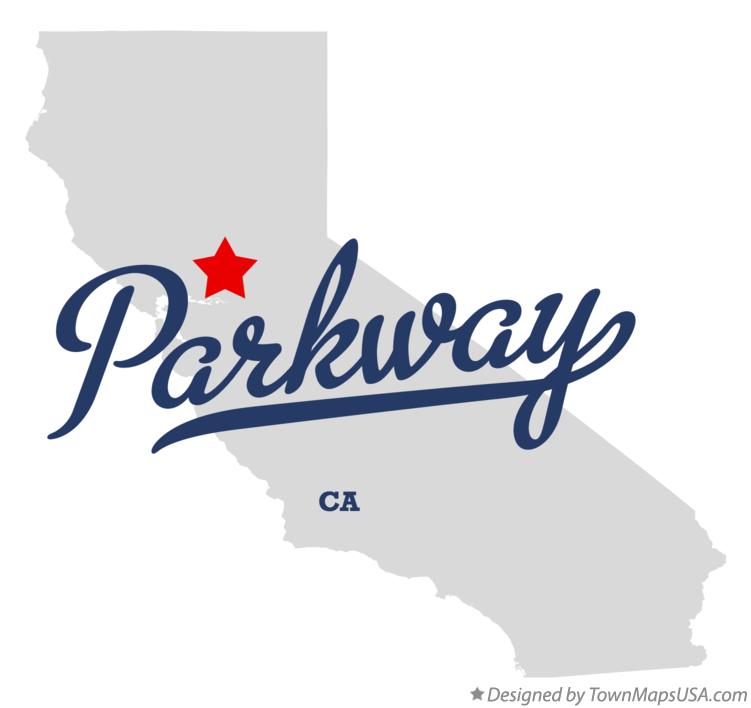 Map of Parkway California CA