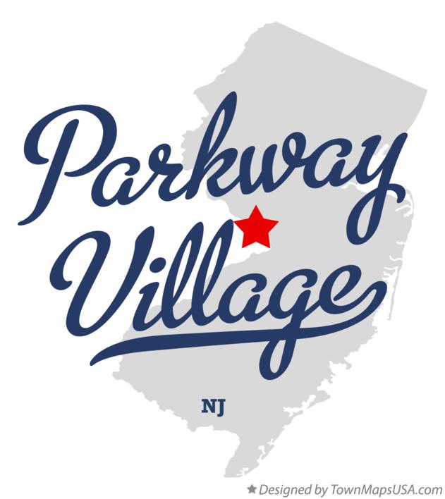 Map of Parkway Village New Jersey NJ