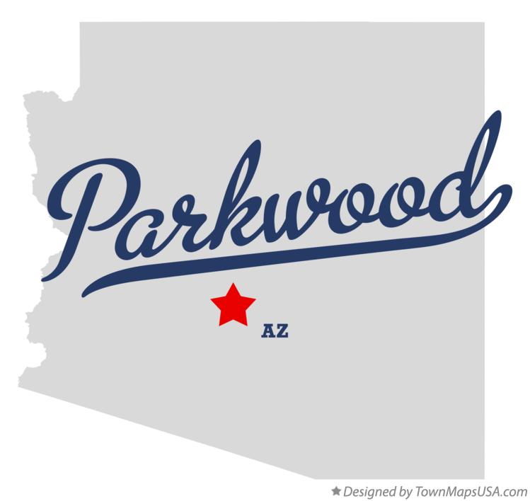 Map of Parkwood Arizona AZ