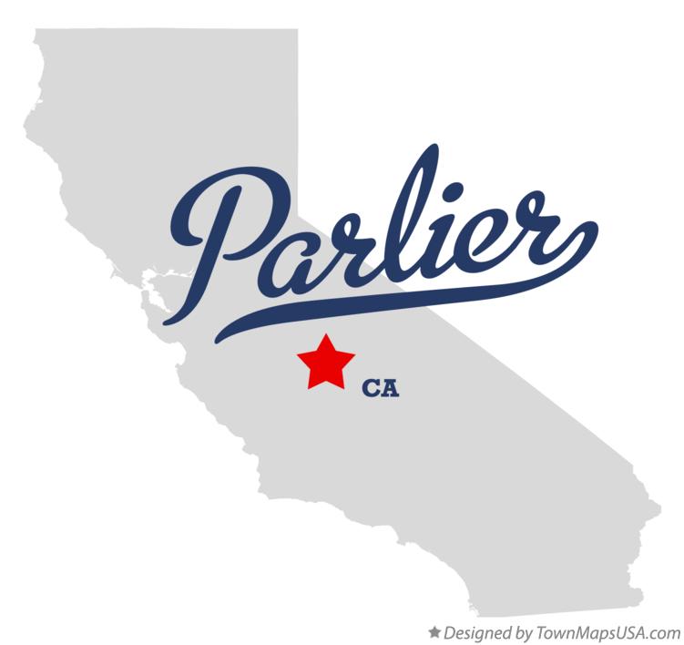 Map of Parlier California CA