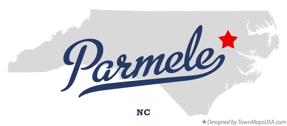 Map of Parmele North Carolina NC