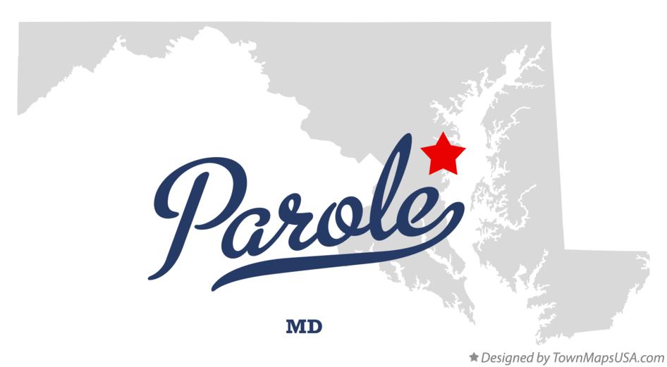 Map of Parole Maryland MD