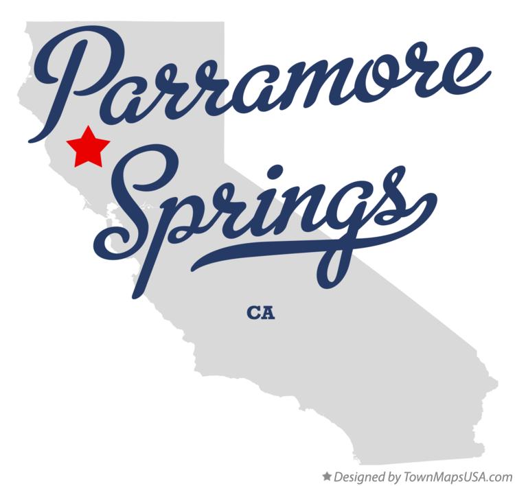 Map of Parramore Springs California CA