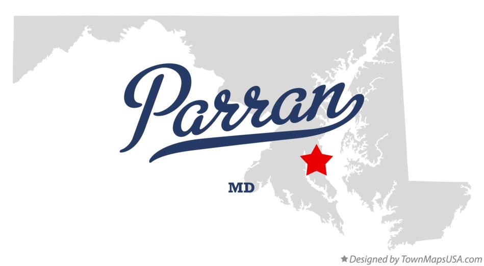 Map of Parran Maryland MD