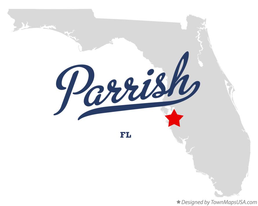 Map of Parrish Florida FL
