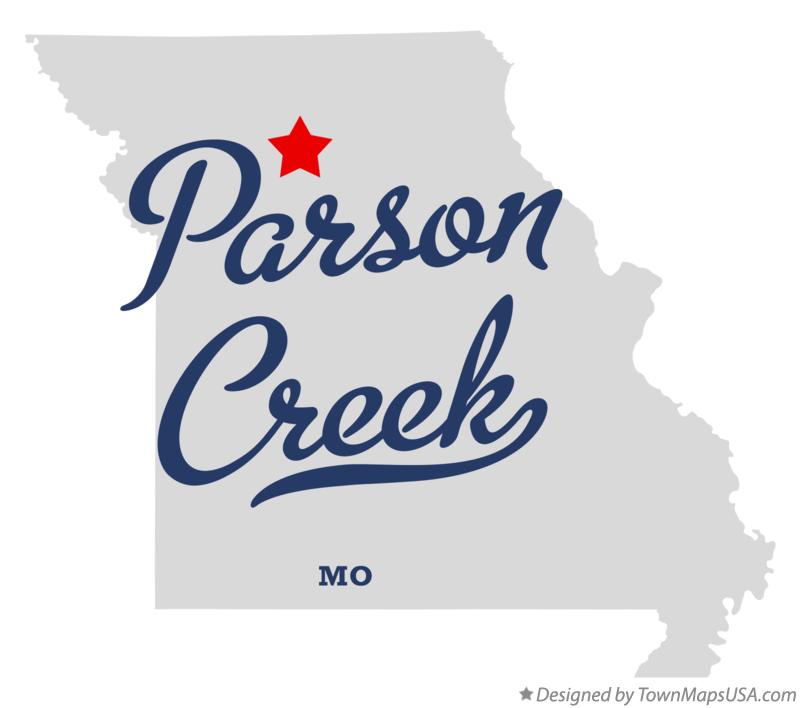 Map of Parson Creek Missouri MO