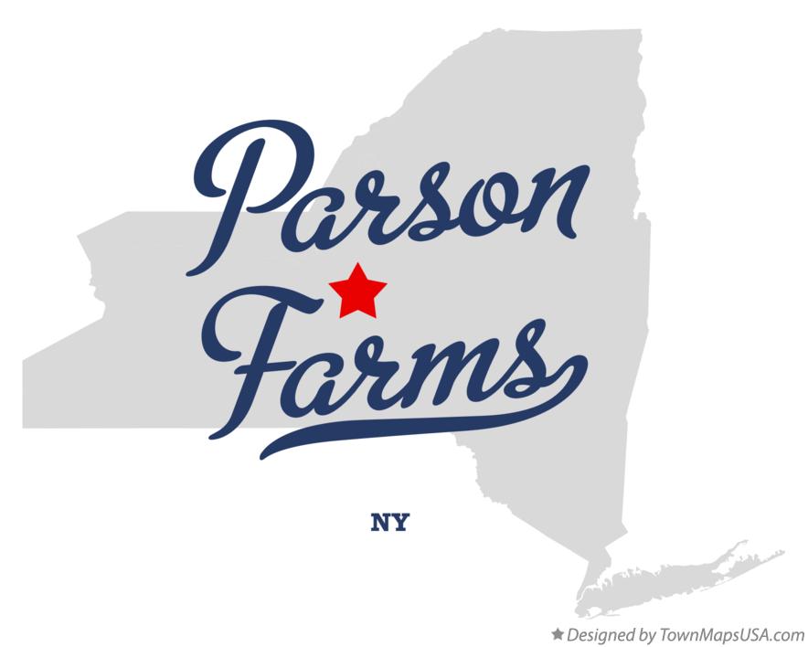 Map of Parson Farms New York NY