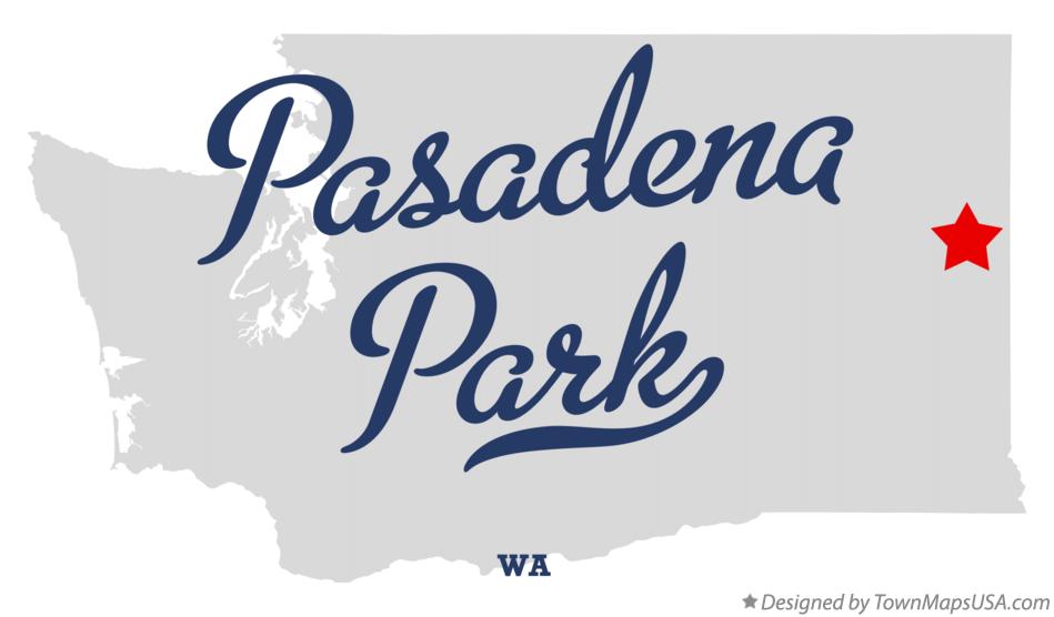 Map of Pasadena Park Washington WA