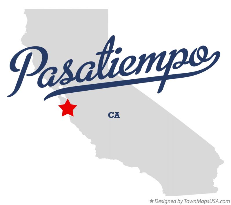Map of Pasatiempo California CA