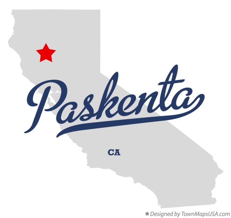 Map of Paskenta California CA