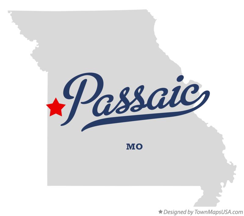 Map of Passaic Missouri MO