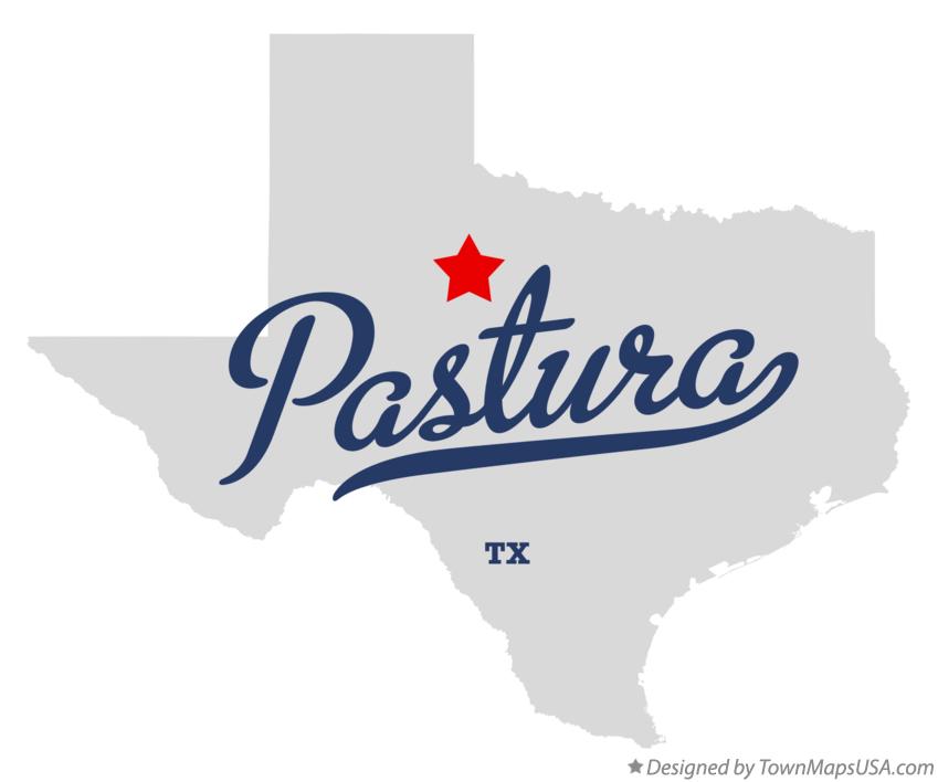 Map of Pastura Texas TX