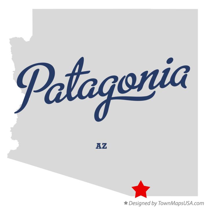 Map of Patagonia Arizona AZ