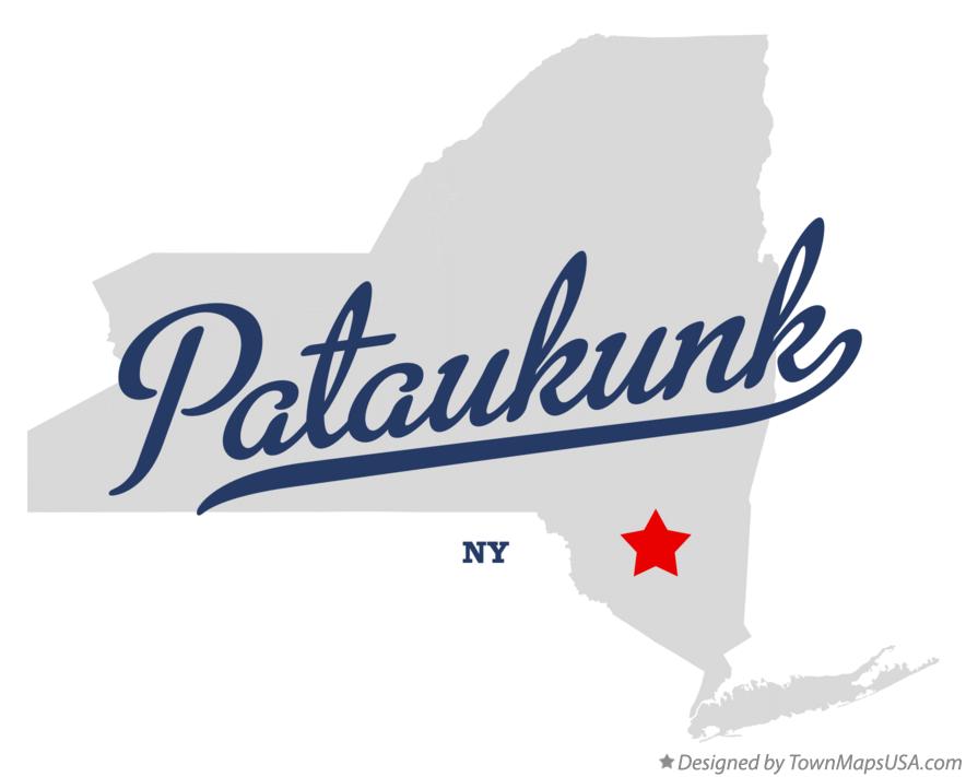 Map of Pataukunk New York NY