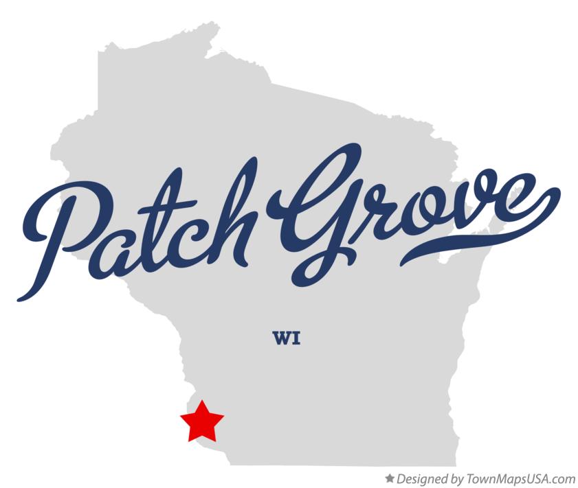 Map of Patch Grove Wisconsin WI