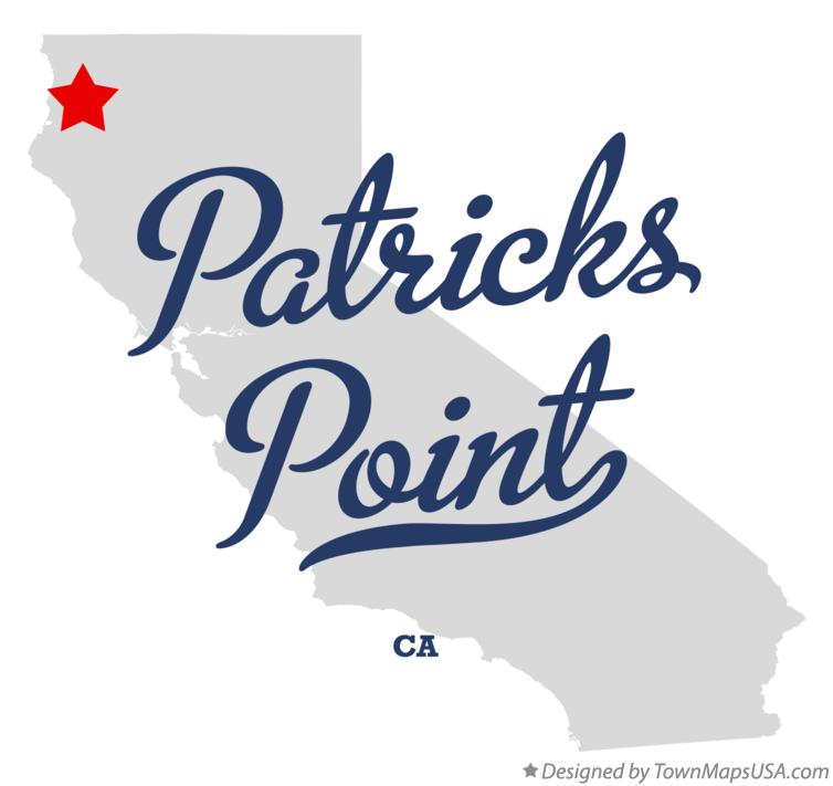 Map of Patricks Point California CA