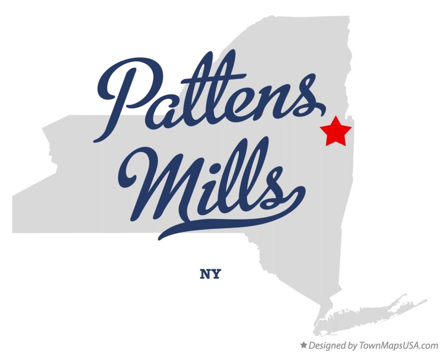 Map of Pattens Mills New York NY
