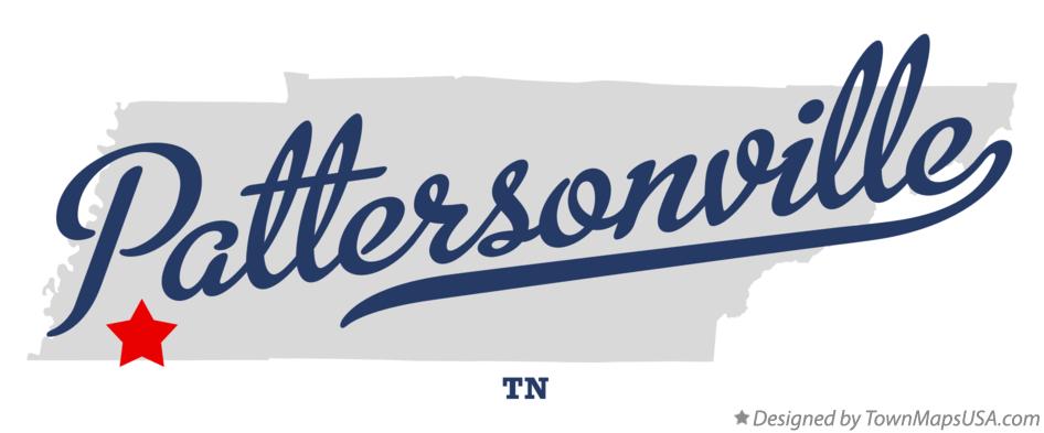 Map of Pattersonville Tennessee TN
