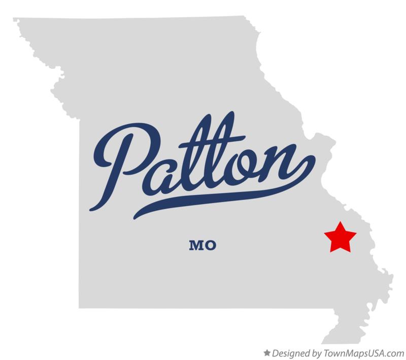 Map of Patton Missouri MO