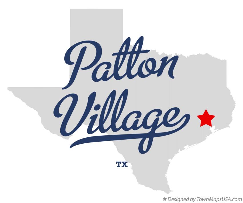 Map of Patton Village Texas TX