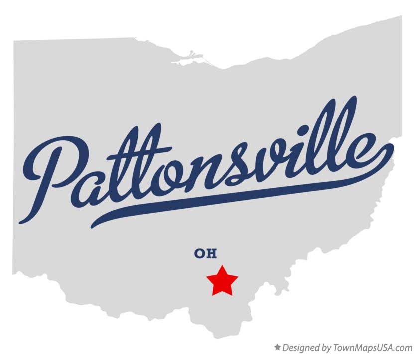 Map of Pattonsville Ohio OH