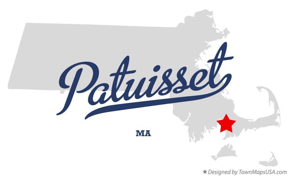 Map of Patuisset Massachusetts MA