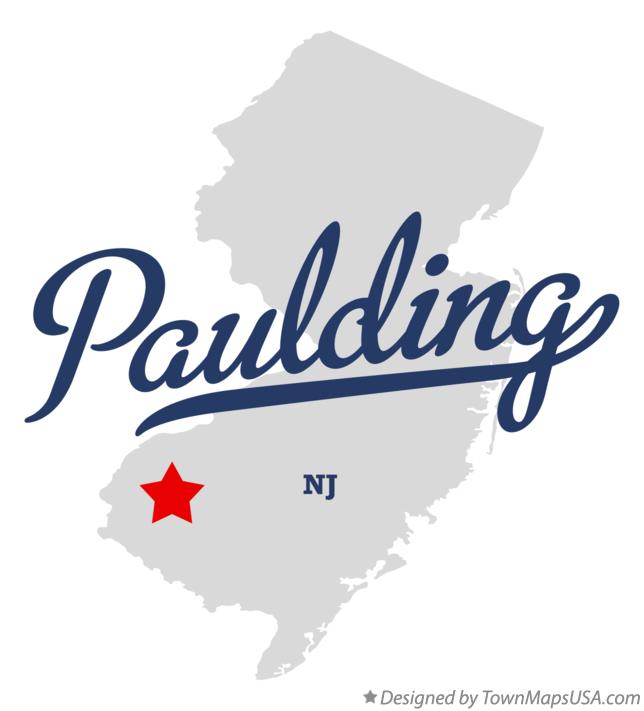 Map of Paulding New Jersey NJ