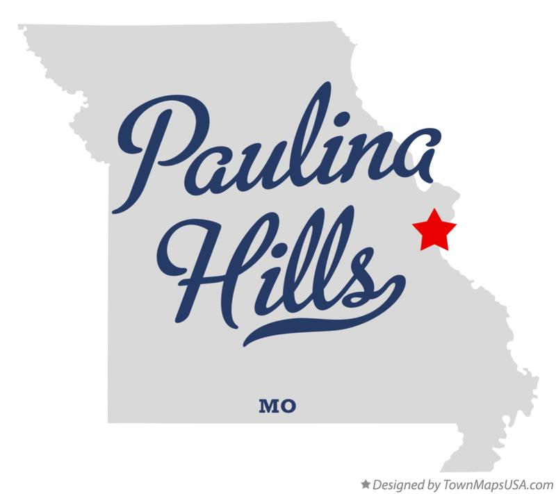 Map of Paulina Hills Missouri MO