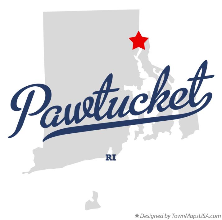 Pawtucket Map Digital Print Files M473 INSTANT DOWNLOAD Pawtucket Rhode Island City Map Printable Pawtucket RI Wall Art