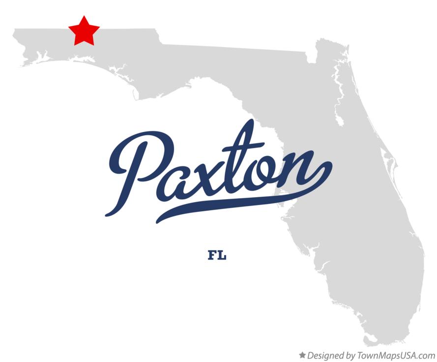 Map of Paxton Florida FL