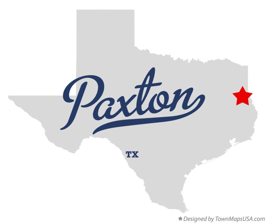 Map of Paxton Texas TX