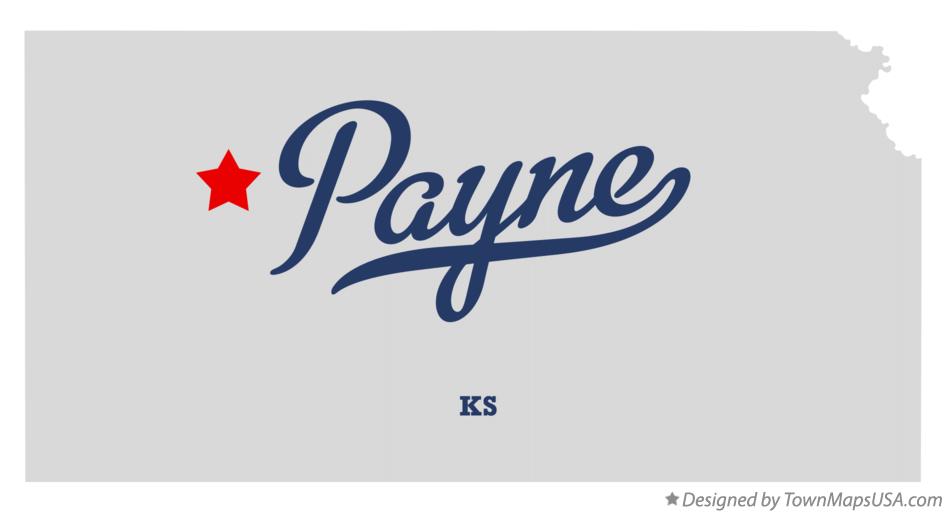 Map of Payne Kansas KS