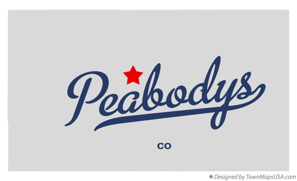 Map of Peabodys Colorado CO