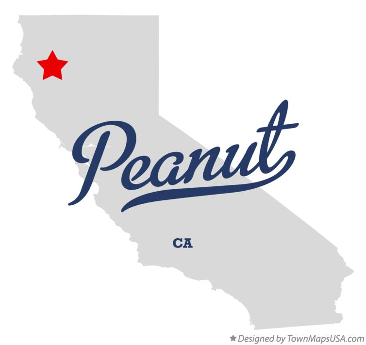 Map of Peanut California CA