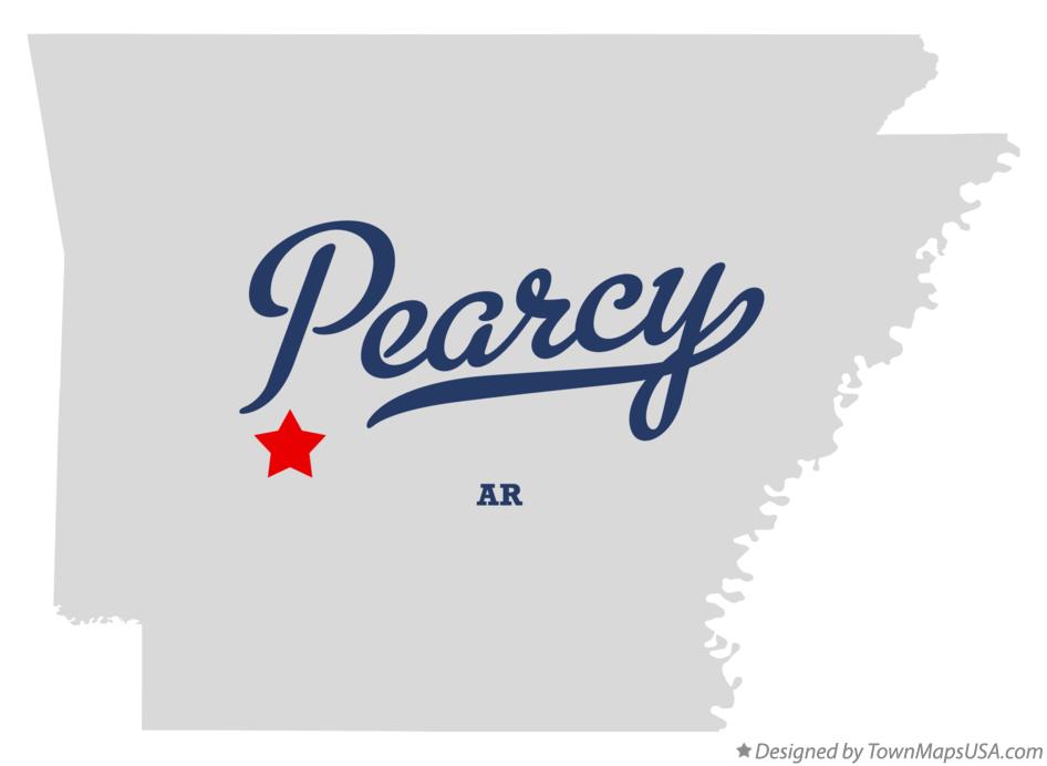 map-of-pearcy-ar-arkansas