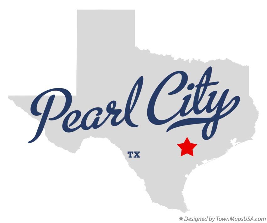 Map of Pearl City Texas TX