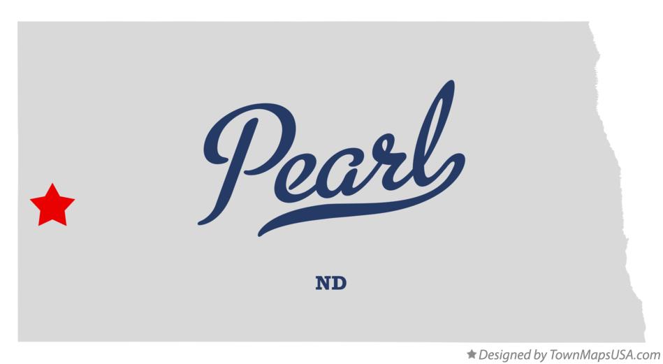 Map of Pearl North Dakota ND