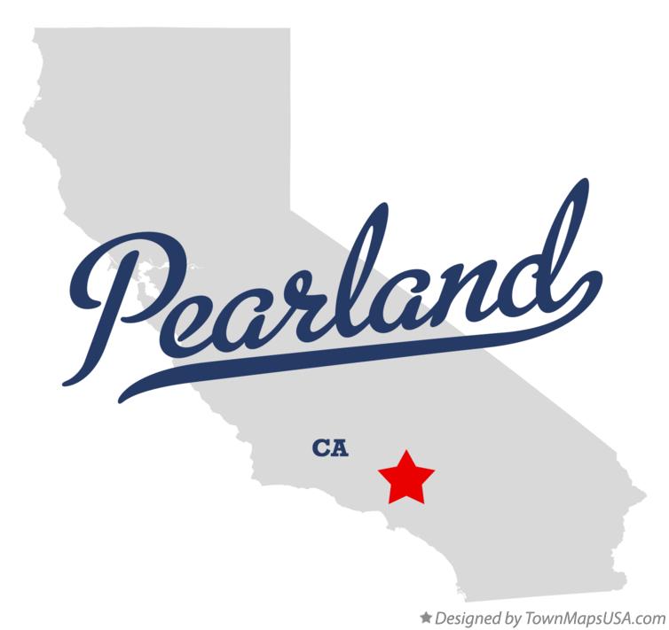 Map of Pearland California CA