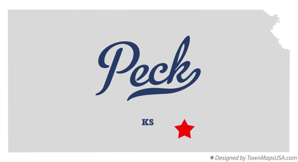Map of Peck Kansas KS