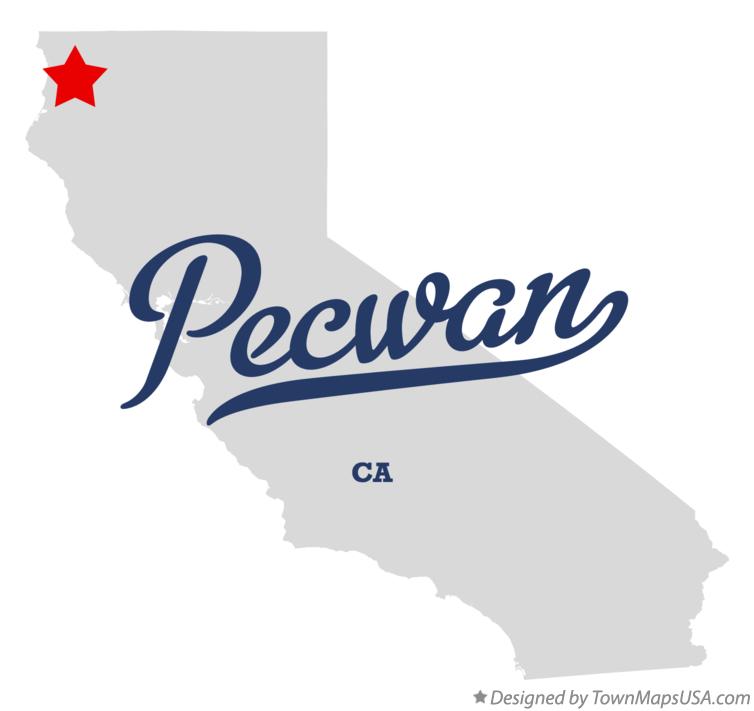 Map of Pecwan California CA