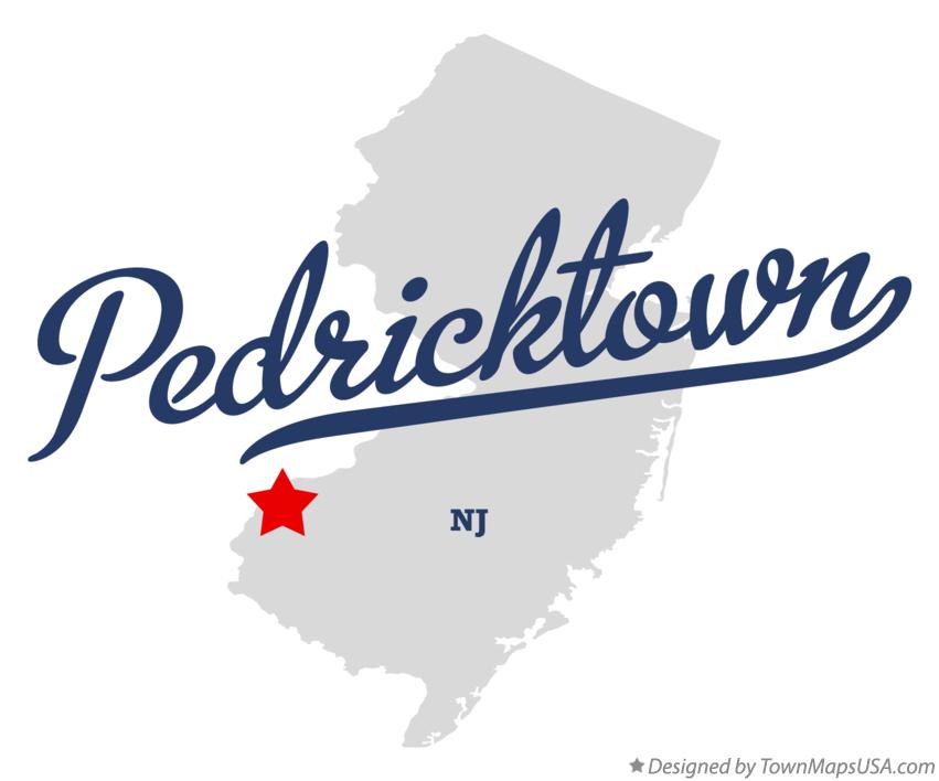 Map of Pedricktown New Jersey NJ