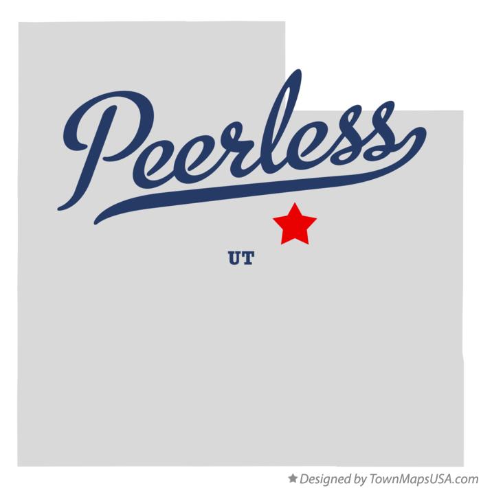 Map of Peerless Utah UT