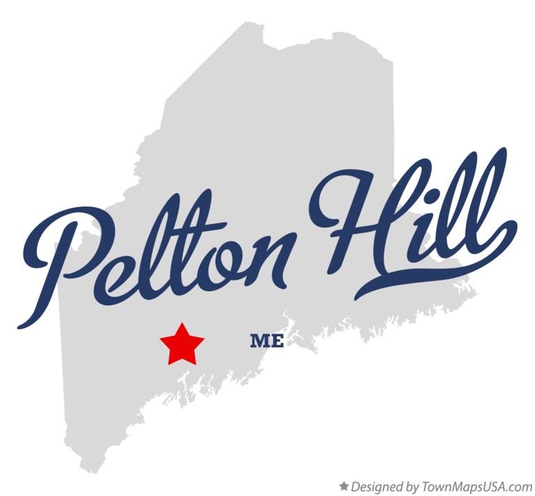 Map of Pelton Hill Maine ME