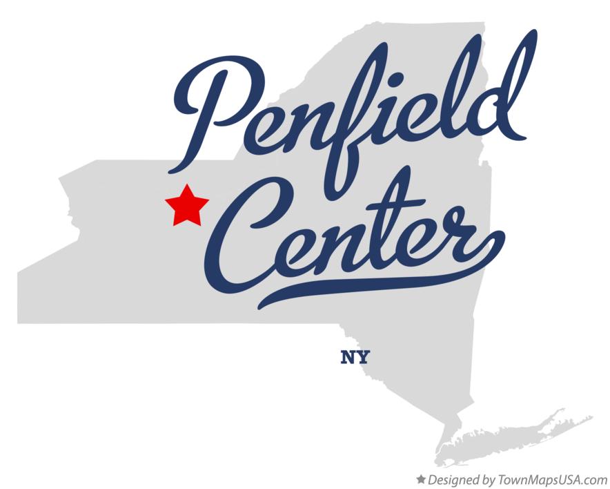 Map of Penfield Center New York NY