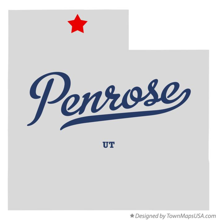 Map of Penrose Utah UT