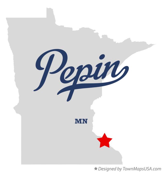 Map of Pepin Minnesota MN
