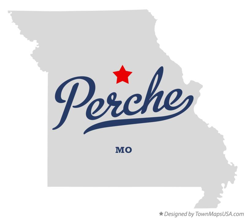 Map of Perche Missouri MO