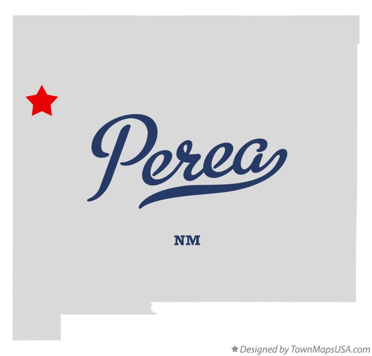 Map of Perea New Mexico NM